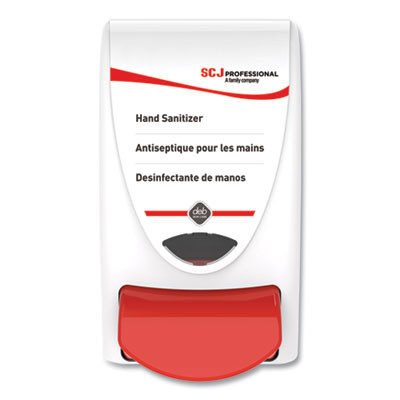 Hand Sanitizer Dispenser, 1L, 4.92 x 4.6 x 9.25, White