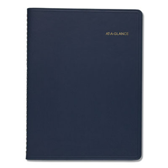 Monthly Planner, 11 x 9, Navy Cover, 15-Month: Jan 2026 To Mar 2027