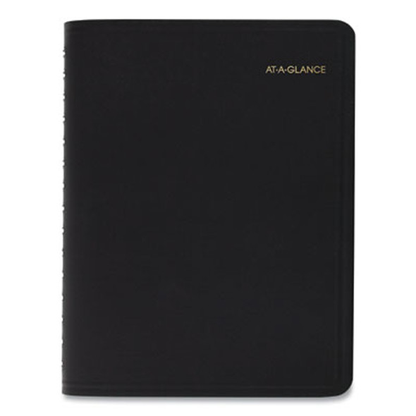 Four-Person Group Daily Appointment Book, 11 x 8, Black Cover, 12-Month (Jan To Dec): 2026