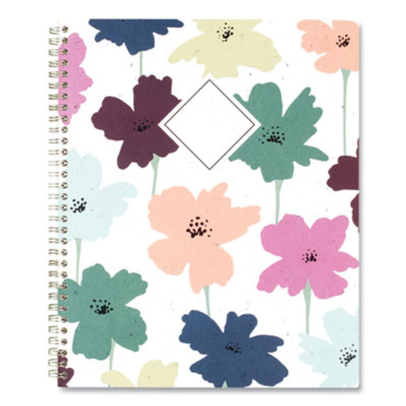 Greenpath Academic Year Weekly/Monthly Planner, Floral Artwork, 11 x 9.38, Multicolor Cover, 12-Month: July 2024 To June 2025