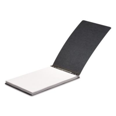 Presstex Report Cover With Tyvek Reinforced Hinge, Top Bound, Two-Piece Prong Fastener, 2" Capacity, 11 X 14, Black/Black
