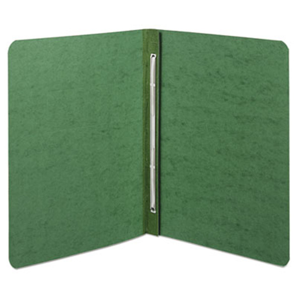 Presstex Report Cover With Tyvek Reinforced Hinge, Side Bound, 2-Piece Prong Fastener, 8.5 X 11, 3" Capacity, Dark Green
