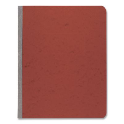 Presstex Report Cover With Tyvek Reinforced Hinge, Two-Piece Prong Fastener, 3" Capacity, 8.5 X 11, Red/Red