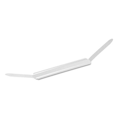 Premium Two-Prong Fastener Bases, 2" Capacity, 2.75" Center To Center, Silver, 100/Box