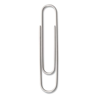 Recycled Paper Clips, Jumbo, Smooth, Silver, 100 Clips/Box, 10 Boxes/Pack