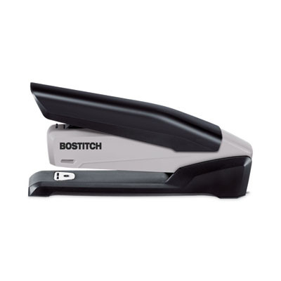 Ecostapler Spring-Powered Desktop Stapler, 20-Sheet Capacity, Gray/Black