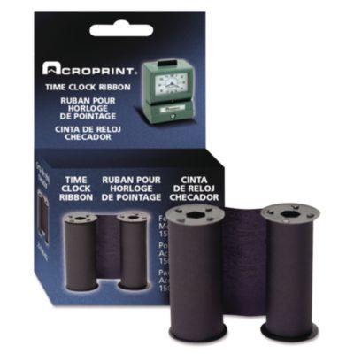 200106002 Print Time Recorder Ribbon, Blue