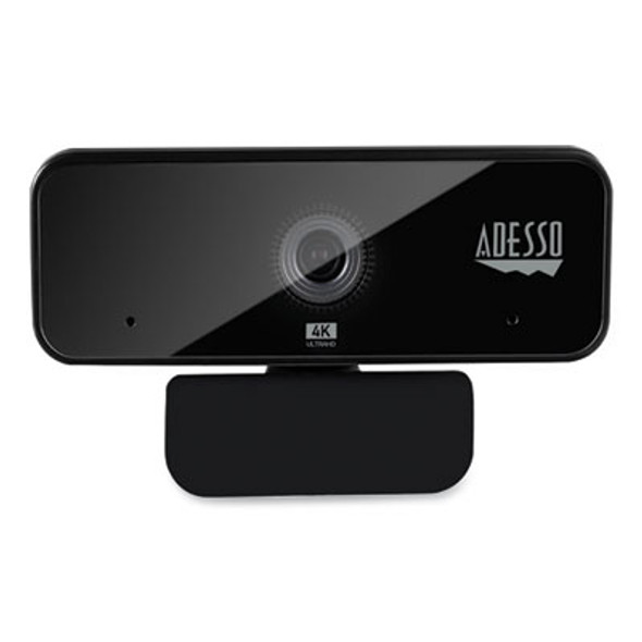 Cybertrack H6 4k Usb Fixed Focus Webcam With Microphone, 3840 Pixels X 2160 Pixels, 8 Mpixels, Black