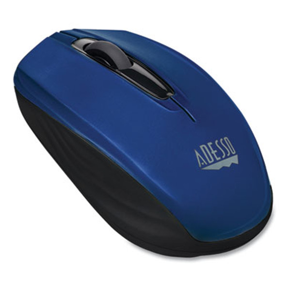 Imouse S50 Wireless Mini Mouse, 2.4 Ghz Frequency/33 Ft Wireless Range, Left/Right Hand Use, Blue