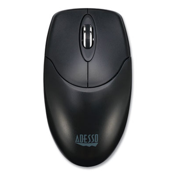 Imouse M60 Antimicrobial Wireless Mouse, 2.4 Ghz Frequency/30 Ft Wireless Range, Left/Right Hand Use, Black