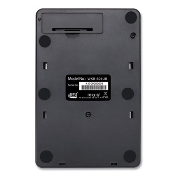 Wkb6010Ub Wireless 18-Key Numeric Usb Keypad, Black