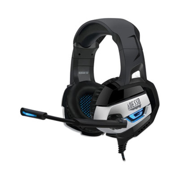 Xtream G2 Binaural Over The Head Headset, Black/Blue