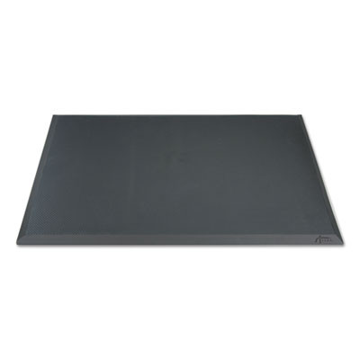 Alera Adaptivergo Anti-Fatigue Mat, Rectangular, Black Molded Grid Surface, 19.4" x 33.2"