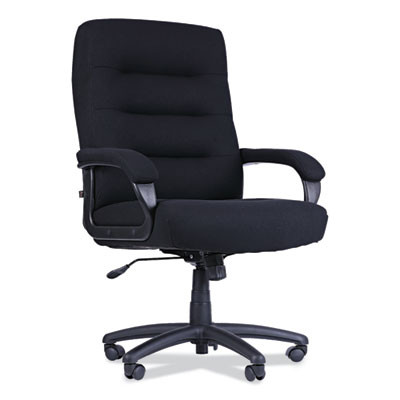 Alera Kesson Series High-Back Office Chair, Supports Up To 300 Lb, 19.21" To 22.7" Seat Height, Black