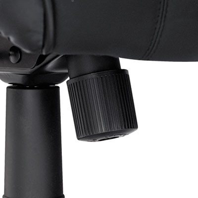 Alera Strada Series High-Back Swivel/Tilt Top-Grain Leather Chair, Supports Up To 275 Lb, 17.91" To 21.85" Seat Height, Black