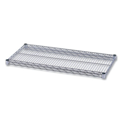 Industrial Wire Shelving Extra Wire Shelves, 36w X 18d, Silver, 2 Shelves/Carton