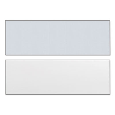 Reversible Laminate Table Top, Rectangular, 71.5w X 23.63d, White/Gray