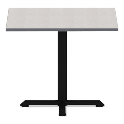 Reversible Laminate Table Top, Square, 35.38w X 35.38d, White/Gray