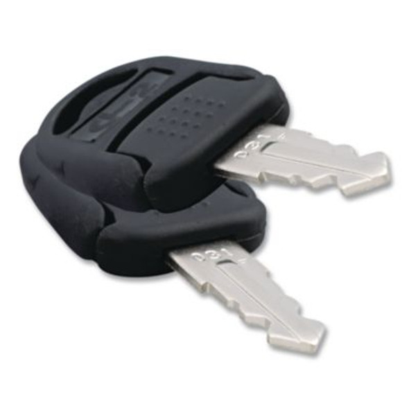 Core Removable Lock And Key Set, Silver, 2 Keys