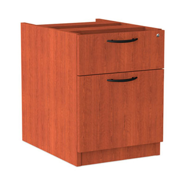 Alera Valencia Series Hanging Pedestal File, Left/Right, 2-Drawer: Box/File, Legal/Letter, Cherry, 15.63 X 20.5 X 19.25