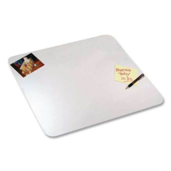 Desk Pad With Antimicrobial Protection, 20" x 36", Frosted