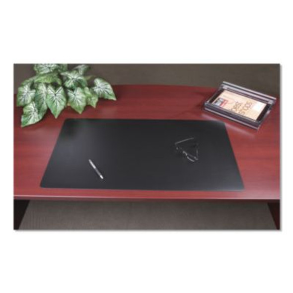 Rhinolin Ii Desk Pad With Antimicrobial Protection, 24" x 17", Black