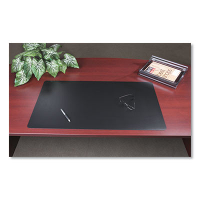 Rhinolin Ii Desk Pad With Antimicrobial Protection, 36" x 20", Black