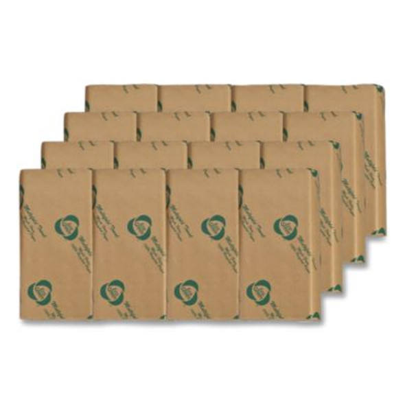 Recycled Multifold Paper Towels, 1-Ply, 9.5 X 9.5, White, 250/Pack, 16 Packs/Carton