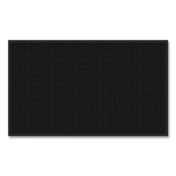 Absorba Select Entry Mat, Rectangular, Pepper/Black Crush-Resistant Needle-Punched Surface, 48" x 72"