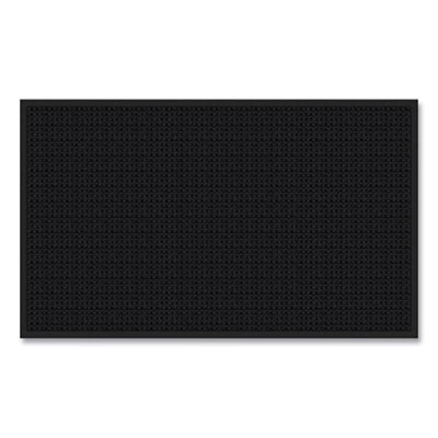 Absorba Select Entry Mat, Rectangular, Pepper/Black Crush-Resistant Needle-Punched Surface, 48" x 72"