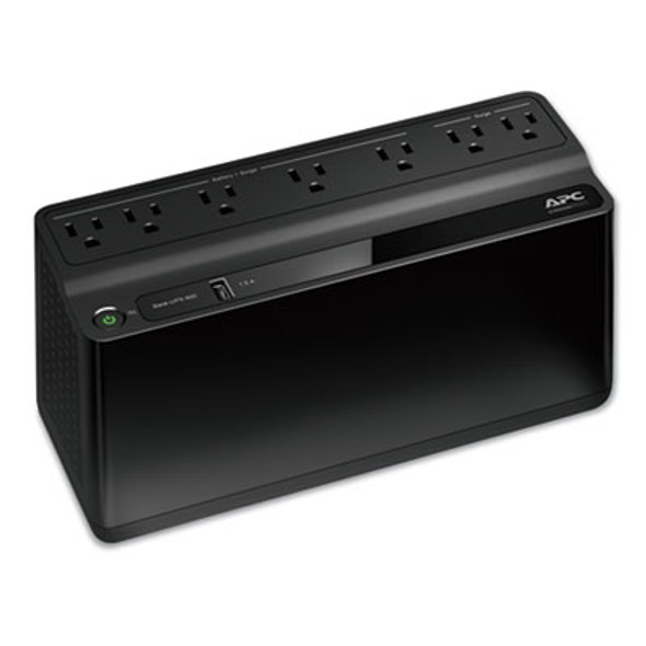 Back-Ups 600 Va Battery Backup System, 7 Outlets, 120 Va, 490 J