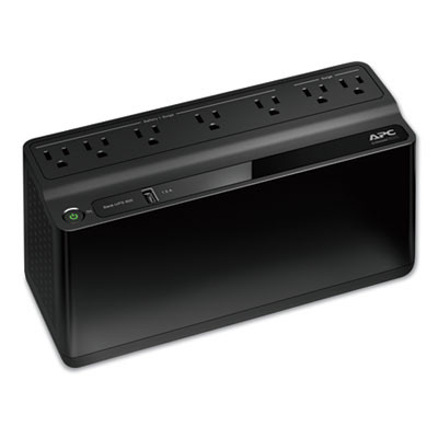 Back-Ups 600 Va Battery Backup System, 7 Outlets, 120 Va, 490 J