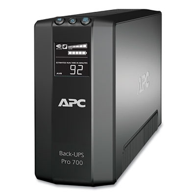 Br700g Back-Ups Pro 700 Battery Backup System, 6 Outlets, 700 Va, 355 J