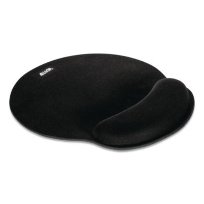 Mousepad Pro Memory Foam Mouse Pad With Wrist Rest, 9 x 10, Black