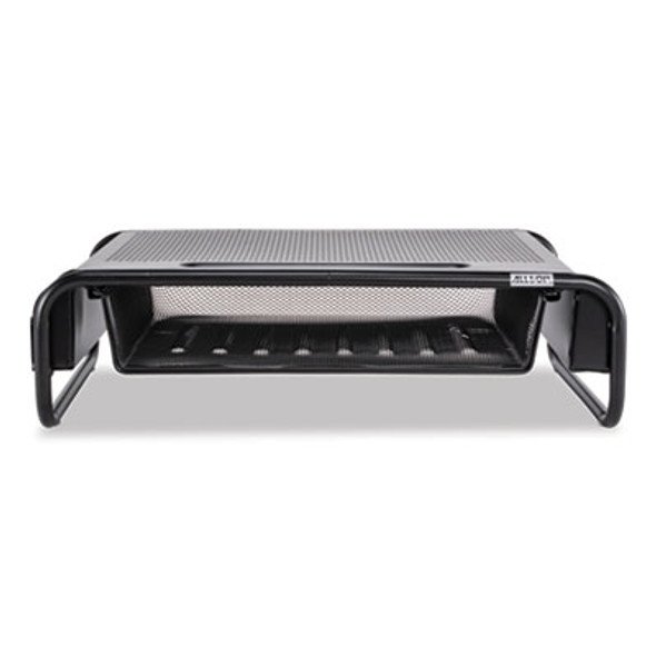 Metal Art Organizer 5 Monitor, 18" X 11.8" X 5.1", Black, Supports 30 Lbs