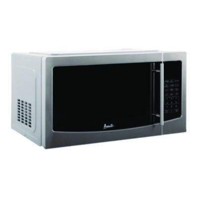 1.1 Cu Ft Compact Microwave Oven, 1,000 W, Mirror-Finish