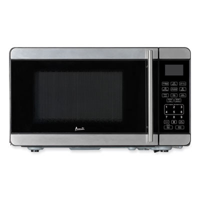 0.7 Cu Ft Microwave Oven, 700 W, Stainless Steel