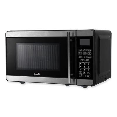 0.7 Cu Ft Microwave Oven, 700 W, Stainless Steel