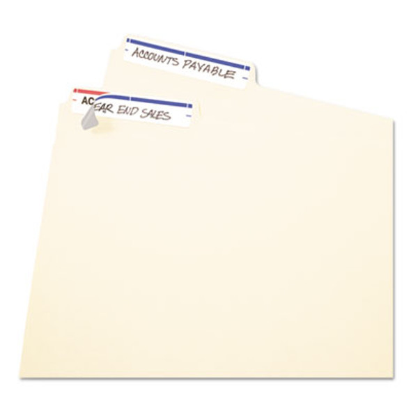 Printable 4" X 6" - Permanent File Folder Labels, 0.69 X 3.44, White, 7/Sheet, 36 Sheets/Pack, (5200)