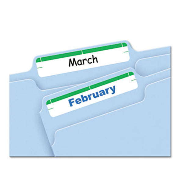 Printable 4" X 6" - Permanent File Folder Labels, 0.69 X 3.44, White, 7/Sheet, 36 Sheets/Pack, (5203)