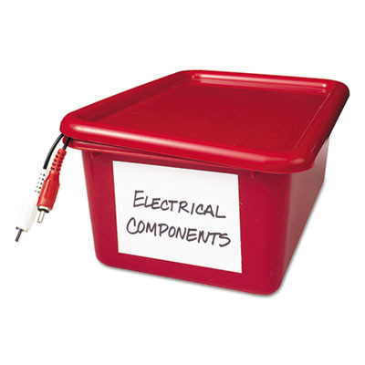 Removable Multi-Use Labels, Inkjet/Laser Printers, 3 X 4, White, 2/Sheet, 40 Sheets/Pack, (5453)