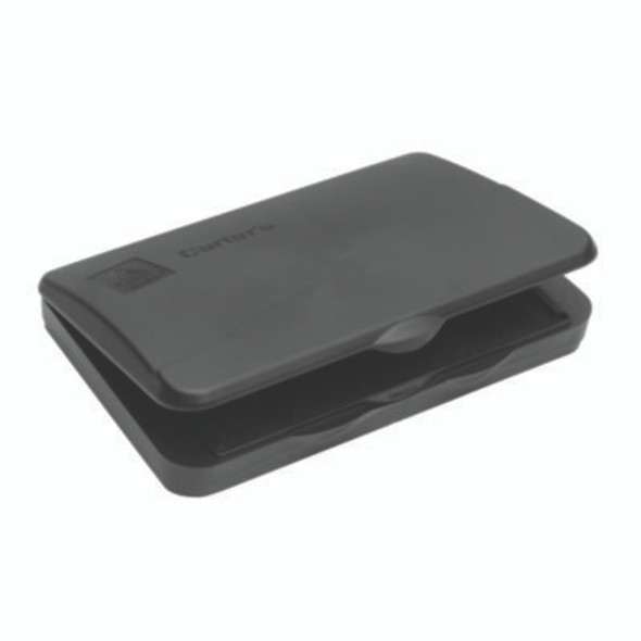 Pre-Inked Felt Stamp Pad, 4.2"5x 2.75", Black