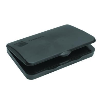 Pre-Inked Felt Stamp Pad, 4.25" x 2.75", Black