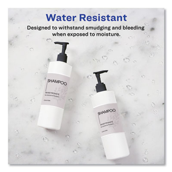 Removable Print-To-The-Edge White Labels w/ Sure Feed, 3.5 x 4.75, 32/Pack