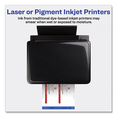 Durable Water-Resistant Wraparound Labels w/ Sure Feed, 3.25 x 7.75, 16/Pk