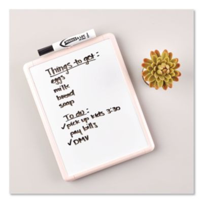 Marks A Lot Desk-Style Dry Erase Marker, Broad Chisel Tip, Black, Dozen