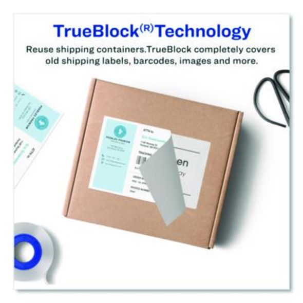 4 X 6 Shipping Labels With Trueblock Technology, Inkjet/Laser Printers, 4 X 6, White, 20/Pack