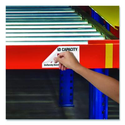 Surface Safe Id Labels, Inkjet/Laser Printers, 2 X 3.5, White, 10/Sheet, 25 Sheets/Pack