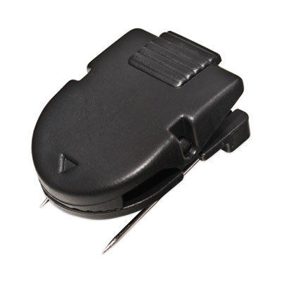Wall Clips For Fabric Panels, 40 Sheet Capacity, Black, 20/Box