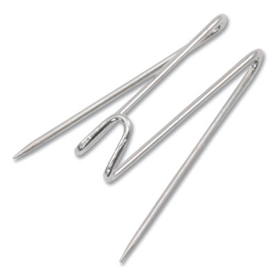 Panel Wall Wire Hooks, Silver, 25 Hooks/Pack